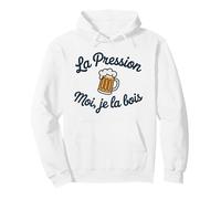 Moi la Pression Je la Bois Humour drôle bière Pression Sweat à Capuche