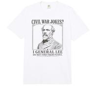 Moi, Le général Lee, ne Trouve Pas Les blagues sur la Guerre de Sécession drôles pour Les lumières Comfort Colors Adult Heavyweight T-Shirt