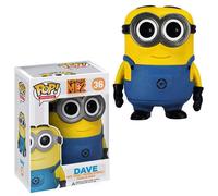 Moi, Moche et Méchant 2 - Dave Minion Figurine Vinyle Pop Films Tout Neuf