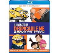 Despicable Me 4-Movie Collection [Blu-Ray] Boxed Set, Digital Copy