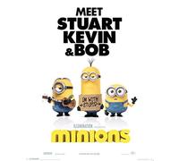Moi Moche et Méchant - I'm With Stupid - Minions - 40x50cm AFFICHE / POSTER