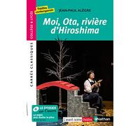 Moi, Ota, rivière d'Hiroshima - Jean-Paul Alègre - Edition pédagogique Collège et Lycée - Carrés classiques