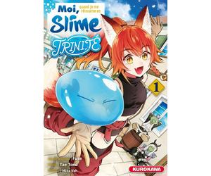 Moi, quand je me réincarne en Slime - Trinité - tome 1 - Tae Tono - Kurokawa Eds - Poche - Manga