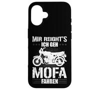 Moi Richts Je Vais Conduire Une mobylette - Mobylette Scooter 25 kmh Coque pour iPhone 16