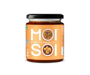 MOI SOI Sichuan Chilli Oil | Premium Quality Sauce Dip | Best Chilli Oil | Cook | Dipping Sauce | Marinate | Spread-Stir Fry Cooking Sauce | Vegan Friendly | Gluten Free Product | No MSG, 175 gm