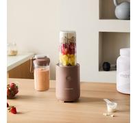 MOI STUDIO PRO - Blender 1200 W Avec Deux Gourdes Nomades Moka