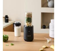 MOI STUDIO PRO - Blender 1200 W Avec Deux Gourdes Nomades Noir