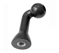MOIDHSAG Adaptateur de tête coudée de 6,35 mm à 17 mm pour trépied, selfie, support, téléphone, tablette, clip