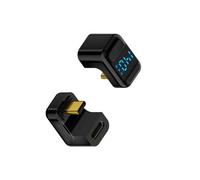 MOIDHSAG Adaptateur USB C multifonction avec courbure à 180° et surveillance numérique, prend en charge le transfert de données de 40 Gbit/s et 140 W