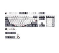 MOIDHSAG Lot de 118 touches Fish OEM Hauteur Keycap Set 5 côtés Sublimations pour claviers mécaniques Améliorez votre jeu de frappe