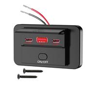 MOIDHSAG Plusieurs appareils de recharge de voiture - Chargement USB polyvalent - Urgences - Recharge de véhicule - Station de charge pour recharger en voyage