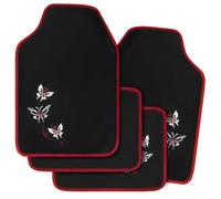 MOIKOTLR 4 Pièces Tapis de Voiture,pour Hyundai Kona/Encino 2018 2019 2020 2021 2022 2023 Avant et Arrière Fond antidérapant Moquette Haute qualité Longue durée