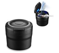 MOIKOTLR Cendrier Voiture, pour Mercedes Benz W205 W213 W253 W447 W467 2016-2021 Portable Cendrier de Voiture sans Fumée Détachable À Nettoyage Facile Cendrier,C