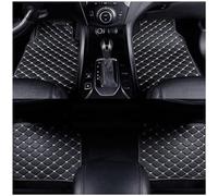 MOIKOTLR Cuir Tapis de Voiture, pour Fiat 500/500C/500E/Abarth 500 2007-2022 Imperméable et antidérapant par Tous Les Temps, Accessoires de Tapis de Protection intérieure,D