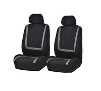 MOIKOTLR Housse de Siege Voiture, pour VW Transporter T4, T5, T6 (1989-2019) Confortables Respirant Protection de siège Auto Antidérapant Housses de siège Avant de Voiture,A