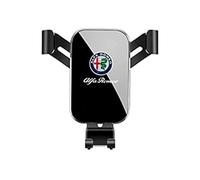 MOIKOTLR Support Telephone Voiture, pour Alfa Romeo Tonale 2022 2023 Opération à Une Main Un Bouton de Libération Portable 360° Réglable Attache Telephone Voiture,C