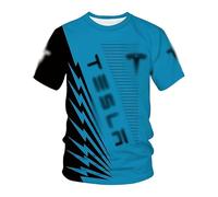 MOIKOTLR Vêtements de voiture, pour Tesla Model Y 2024, 2023, 2022, 2021, t-shirt pour homme, sous-vêtements, veste de sport décontractée, sweat-shirt confortable unisexe pour course de moto, B-3XL