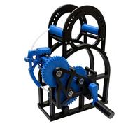 MOIMIYT Enrouleur de Bobine de Filament 3D à Double Usage, bobineuse à manivelle/électrique, capacité de 1 kg, Haute efficacité, for Les soudeurs d'impression 3D et Les Artistes Textiles(B)