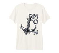 Moin Anker Platt Heimat Ostfriesland Frise Orientale Mer du Nord T-Shirt Haut de Gamme