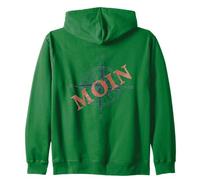 Moin Frise Orientale Mer du Nord Sweat à Capuche