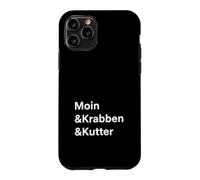 Moin Krabben Kutter Mer du Nord Côte Hambourg Coque pour iPhone 11 Pro