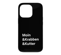 Moin Krabben Kutter Mer du Nord Côte Hambourg Coque pour iPhone 13 Pro