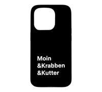 Moin Krabben Kutter Mer du Nord Côte Hambourg Coque pour iPhone 15 Pro