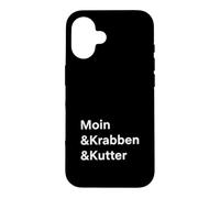 Moin Krabben Kutter Mer du Nord Côte Hambourg Coque pour iPhone 16