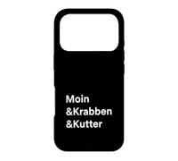 Moin Krabben Kutter Mer du Nord Côte Hambourg Coque pour iPhone 17 Pro
