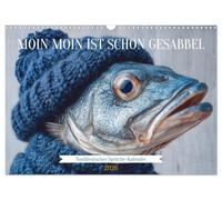 Moin Moin est déjà gesabbel - Calendrier des proverbes d'Allemagne du Nord (Calendrier mural 2026 DIN A3 horizontal), CALVENDO calendrier mensuel