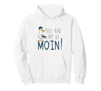 Moin Mouette de l'océan décontractée avec Casquette de Marin Sweat à Capuche