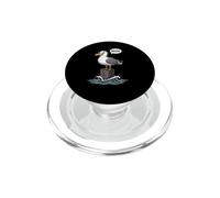 Moin Mouette de mer du Nord côte Vagues Sentiment de Foyer PopSockets PopGrip pour MagSafe