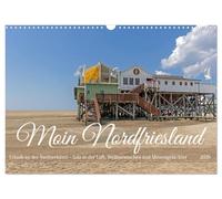 Moin Nordfriesland - Urlaub an der Nordseeküste (Wandkalender 2026 DIN A3 quer), CALVENDO Monatskalender: Traumhafte Strände, unberührte Salzwiesen ... ist zu jeder Jahreszeit eine Reise wert.