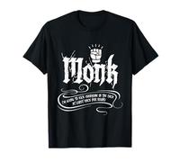 Moine Je vais entrer dans le visage de quelqu'un G e jeu amusant T-Shirt
