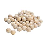 moinkerin 50 Pièces Boules de Bois de Cèdre Anti Mites Vêtements Antimites pour Maison Boîtes de Rangement Tiroirs Armoires Évite les Moisissures Humide