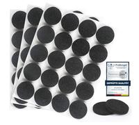 moinkerin 60 Pièces Patins Feutre Autocollant 25mm Patin Chaise Feutre 5mm Tampon Meuble Patins pour Meubles Anti-Rayures & Réduction du Bruit Noir