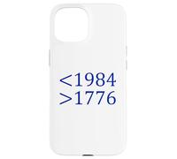 Moins 1984 Plus 1776 Libre Expression Premier amendement Coque pour iPhone 15