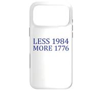 Moins 1984 Plus 1776 Libre Expression Premier amendement Coque pour iPhone 17 Pro Max
