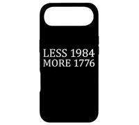 Moins 1984 Plus 1776 Libre Expression Premier amendement Coque pour iPhone Air