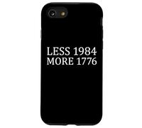 Moins 1984 Plus 1776 Libre Expression Premier amendement Coque pour iPhone SE (2020) / 7/8