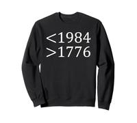 Moins 1984 Plus 1776 Libre Expression Premier amendement Sweatshirt