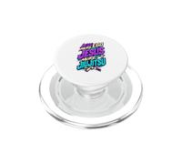 Moins d’Ego Plus de Jésus BJJ Jiu Jitsu Foi chrétienne PopSockets PopGrip pour MagSafe