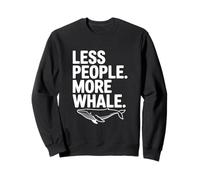 Moins de Gens Plus de Baleine Sweatshirt