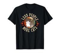 Moins de Gens Plus de Chats T-Shirt