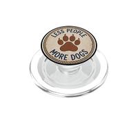 Moins de Gens Plus de Chiens PopSockets PopGrip pour MagSafe