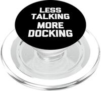 Moins de Parler (Plus d'amarrage) - Dire drôle Gay Pride Men Gay PopSockets PopGrip pour MagSafe