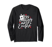 Moins de Parler Plus Euchre Jeu de Cartes Manche Longue