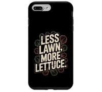 Moins de pelouse Plus de laitue Jardinage Urbain Cultiver des légumes Coque pour iPhone 7 Plus/8 Plus