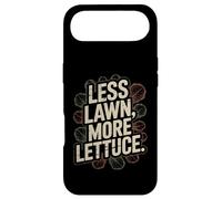 Moins de pelouse Plus de laitue Jardinage Urbain Cultiver des légumes Coque pour iPhone Air