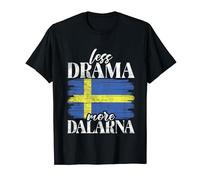 Moins Drame plus Dalarna Suède T-Shirt